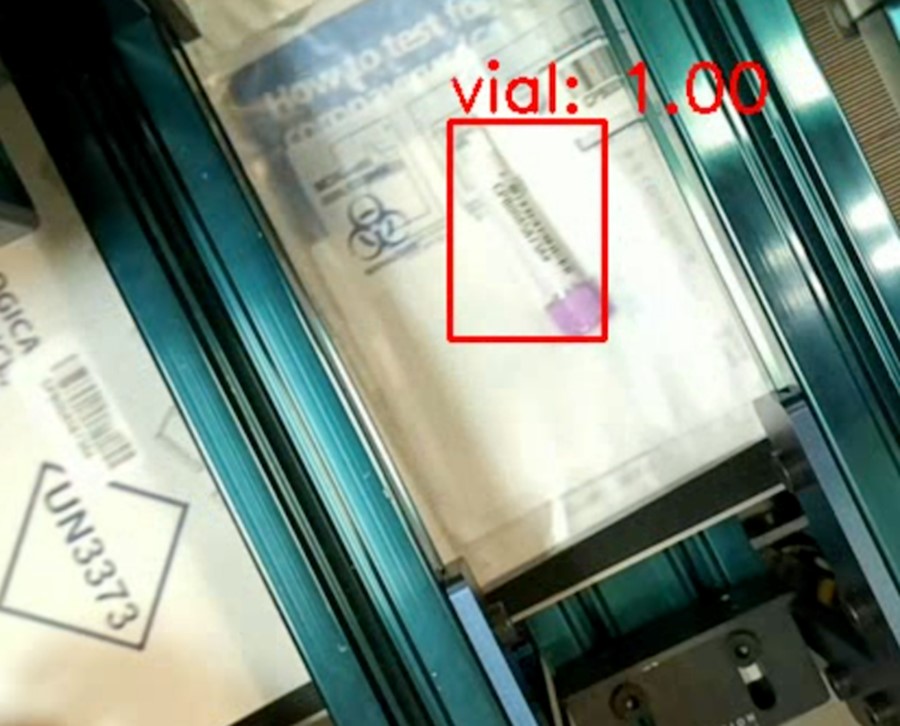 Packaging belt detection