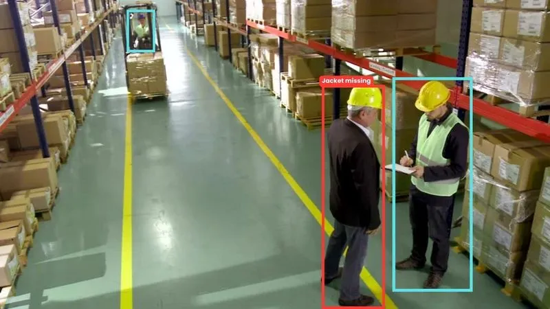 Workplace safety monitoring